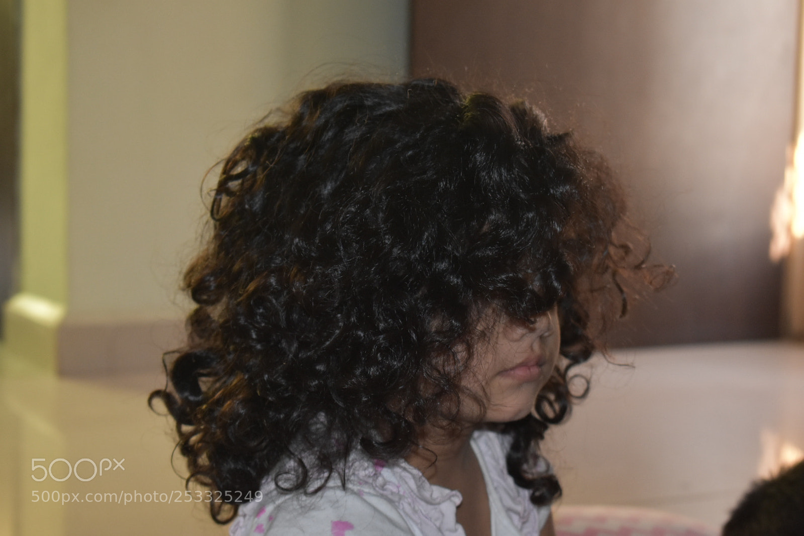 Nikon D3400 sample photo. Curly hair photography