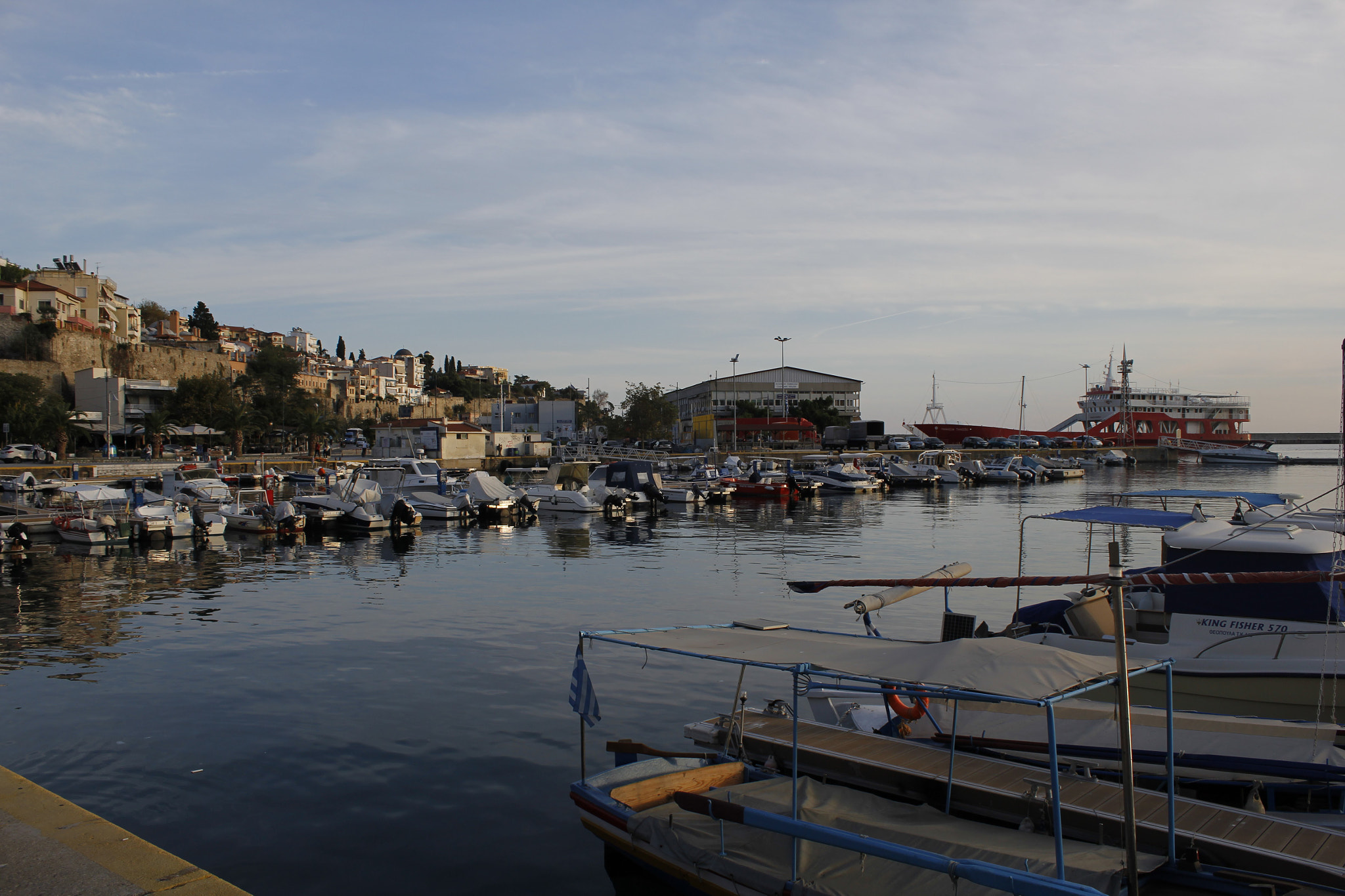 Canon EF-S 18-55mm F3.5-5.6 III sample photo. Kavala - greece photography