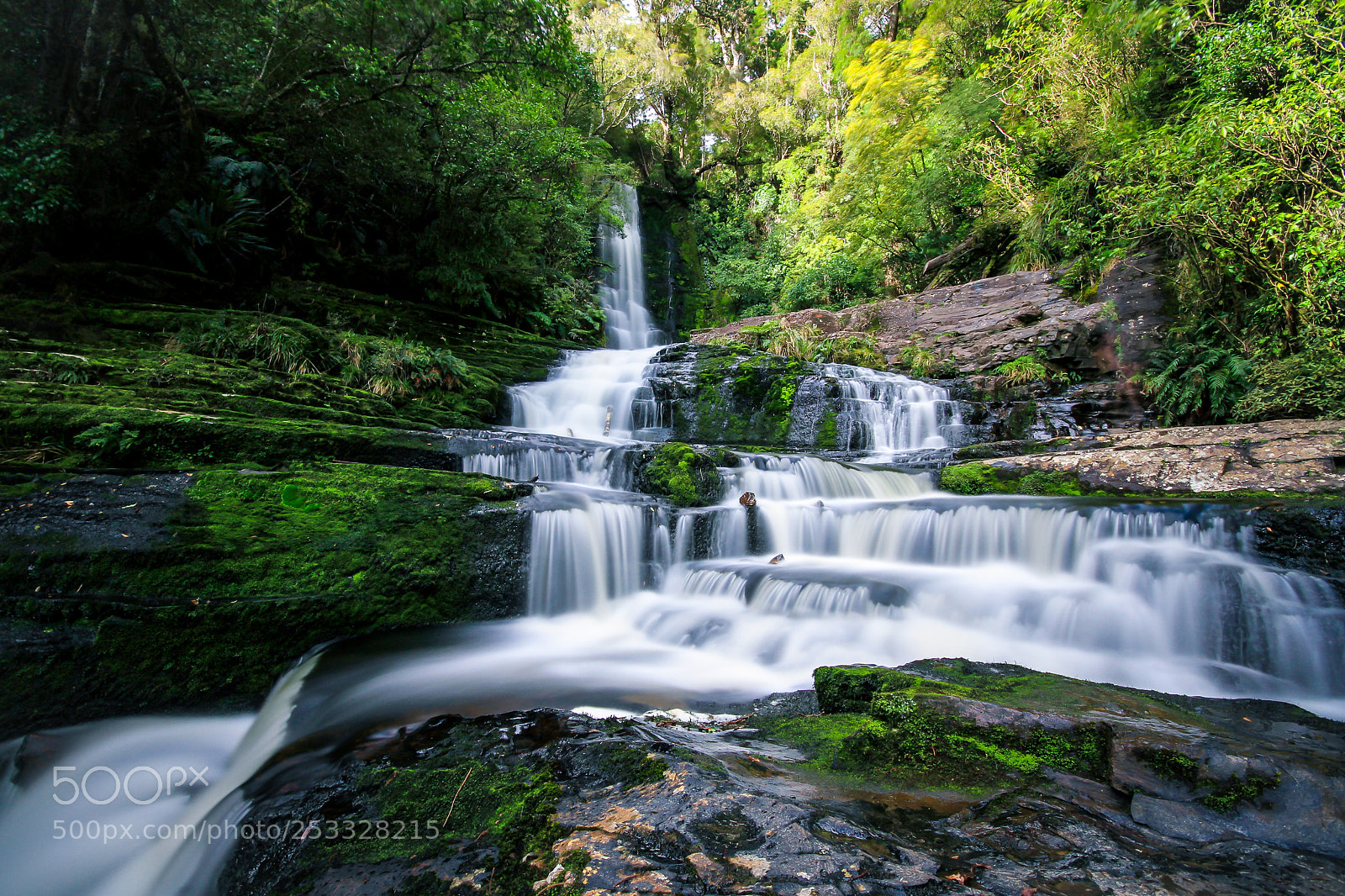 Canon EOS 7D sample photo. Mclean falls (new zealand) photography