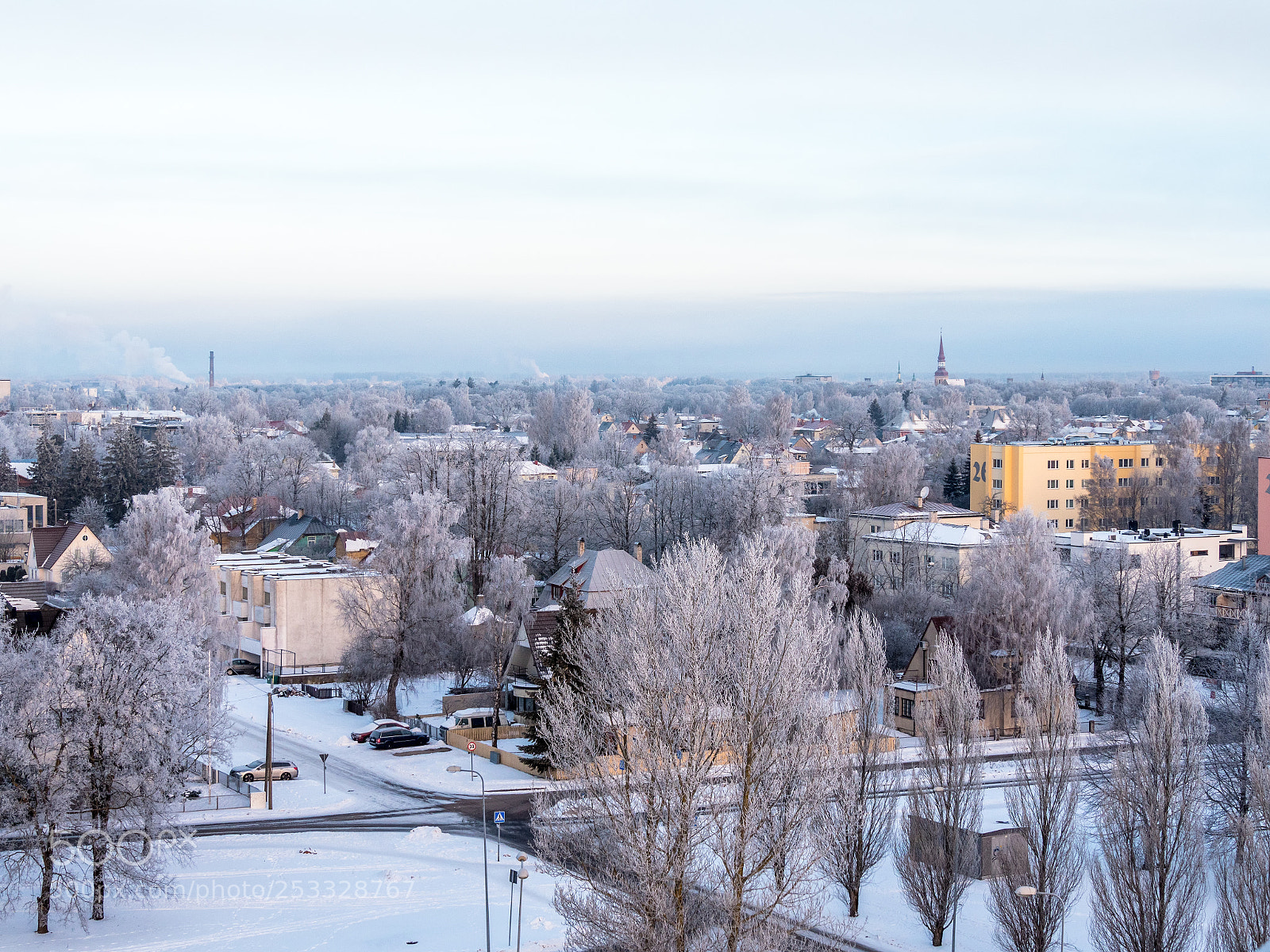 Panasonic Lumix DMC-GX8 sample photo. Frozen city photography