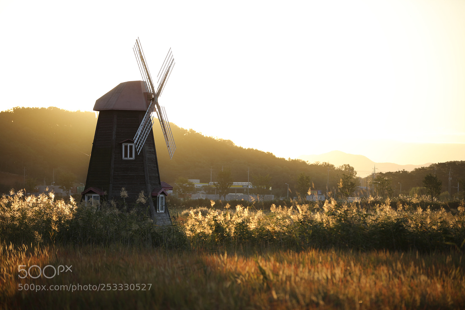 Canon EF 70-200mm F2.8L IS II USM sample photo. Windmill photography