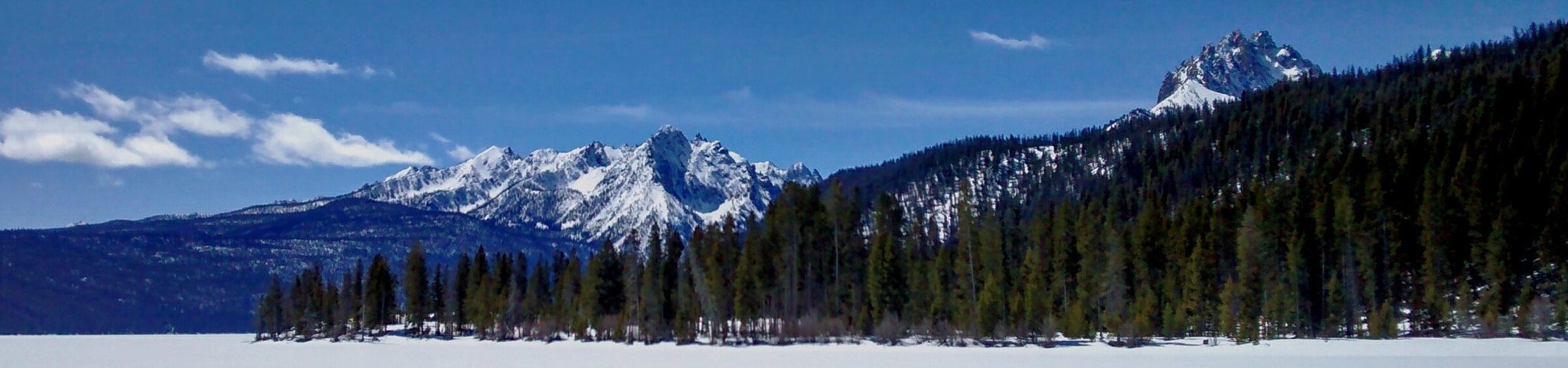 Motorola Moto G (1st Gen) sample photo. Redfish lake is still frozen... photography