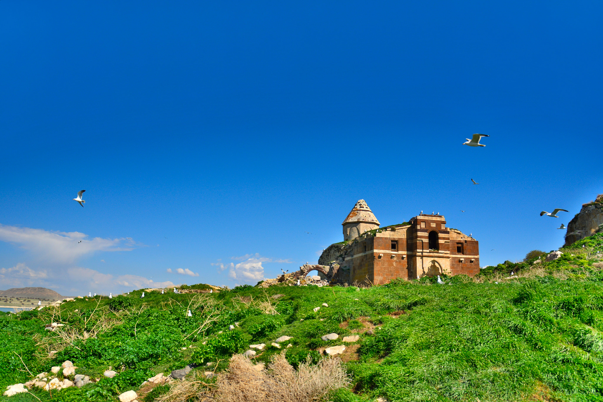 Nikon D7100 + Sigma 17-70mm F2.8-4 DC Macro OS HSM | C sample photo. Armenian monastery in çarpanak ısland photography