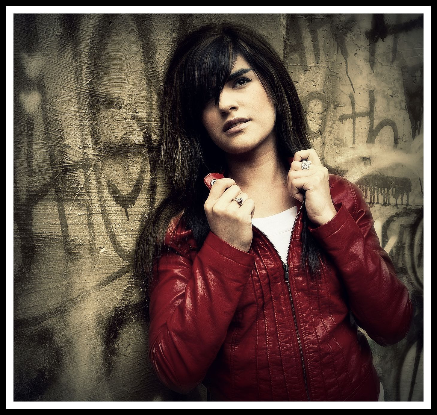 Nikon D90 sample photo. This is my red jacket photography