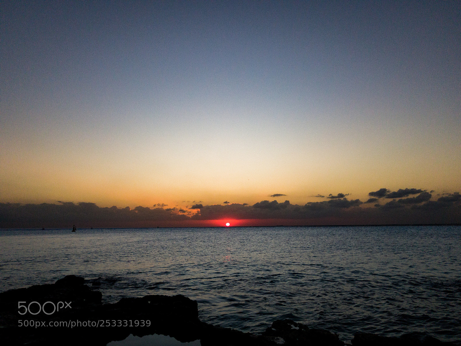 Samsung Galaxy S8+ sample photo. Cozumel at dawn photography