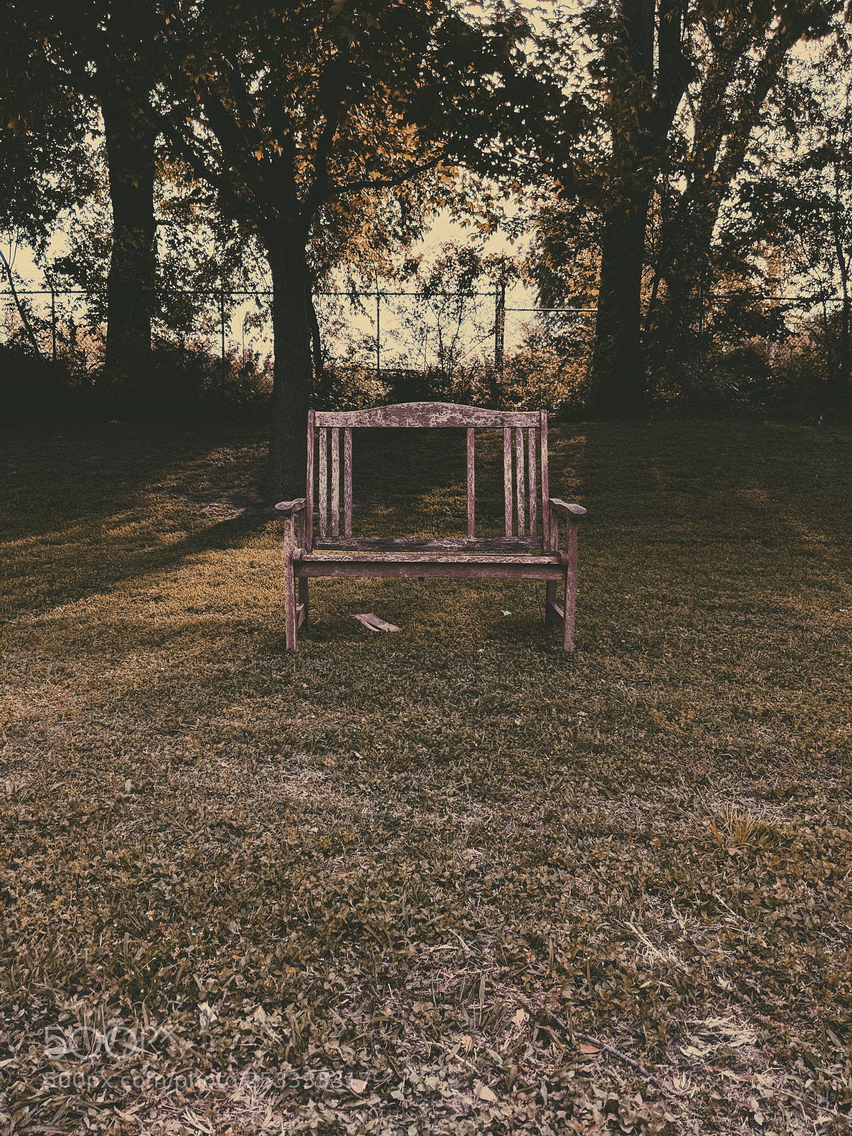Google Pixel 2 XL sample photo. Bench photography