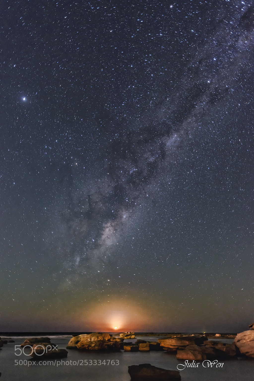Nikon D800 sample photo. Milky way photography
