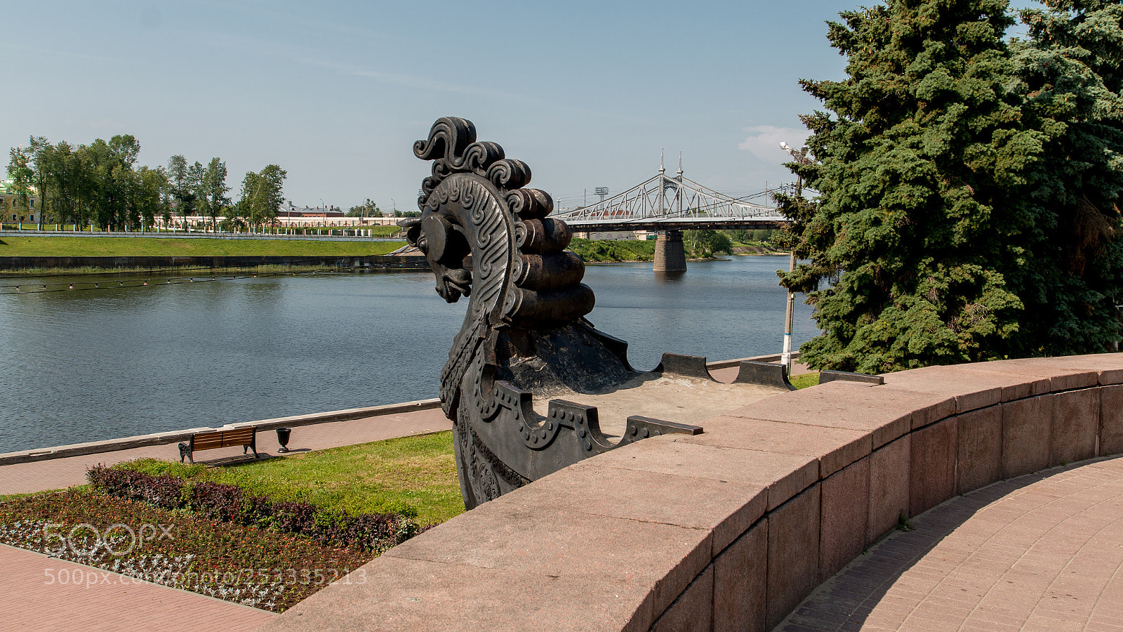 Canon EOS 70D sample photo. Тверь. Памятник Афанасию Никитину photography