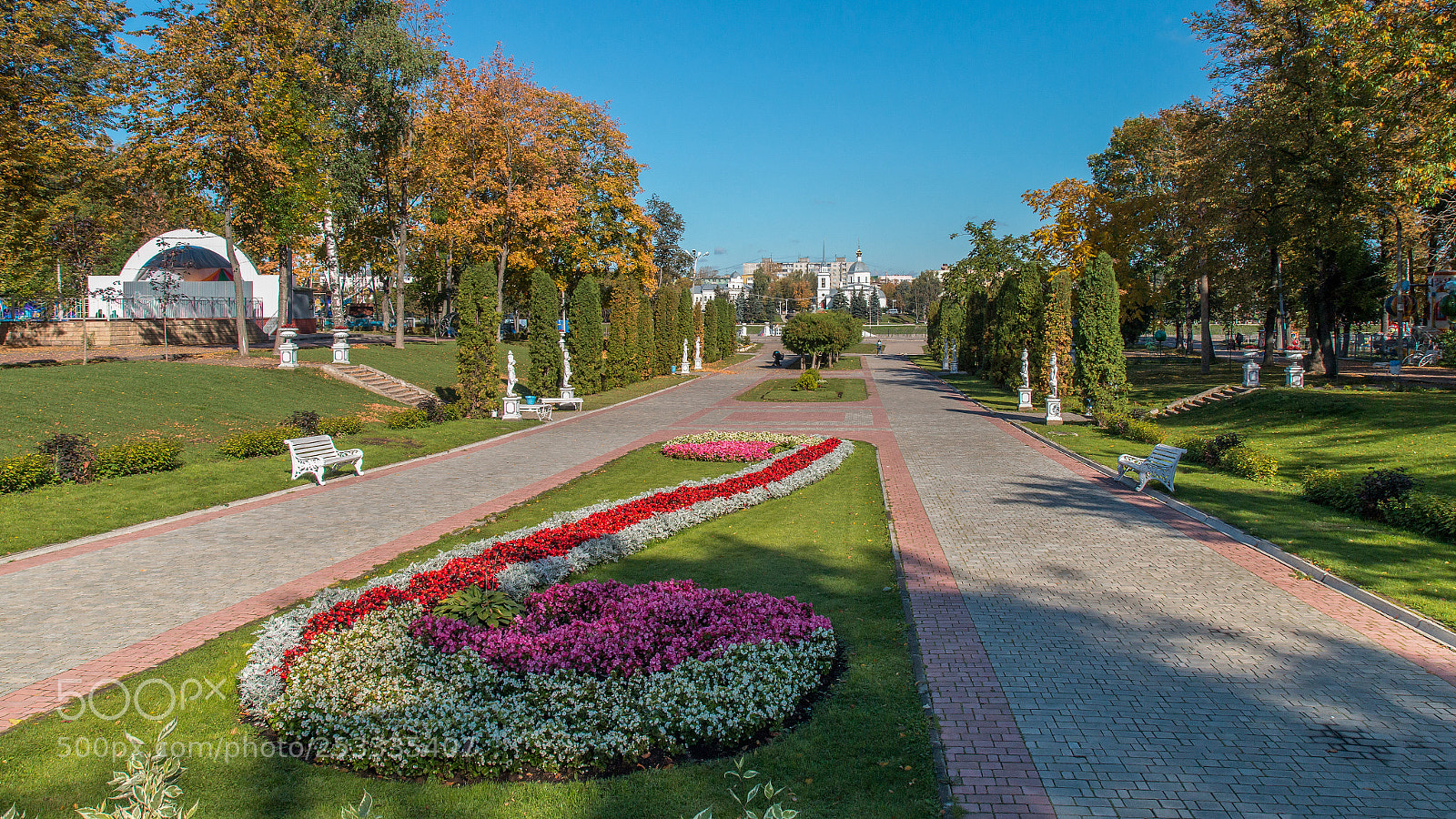 Canon EOS 70D sample photo. Тверь. Городской сад photography