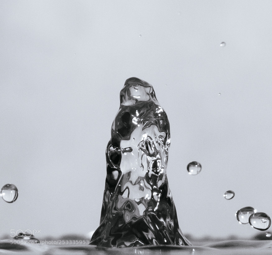 Nikon D3200 sample photo. Water figurine photography