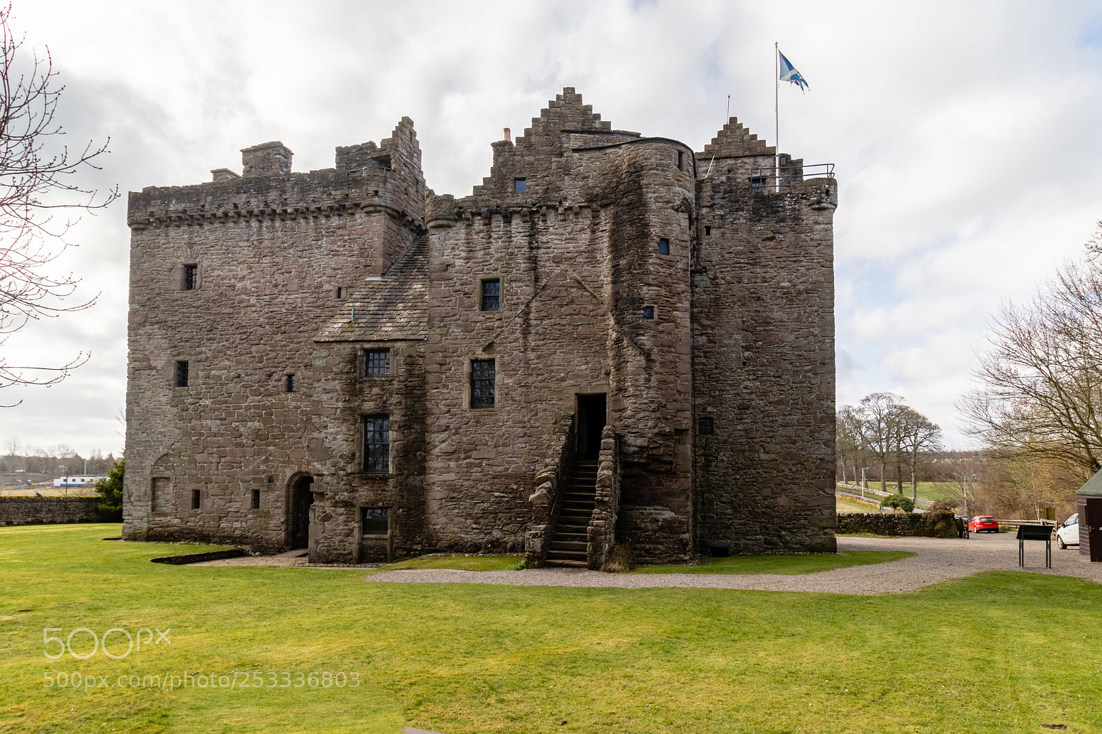 Canon EOS M5 sample photo. Huntingtower castle, perthshire photography