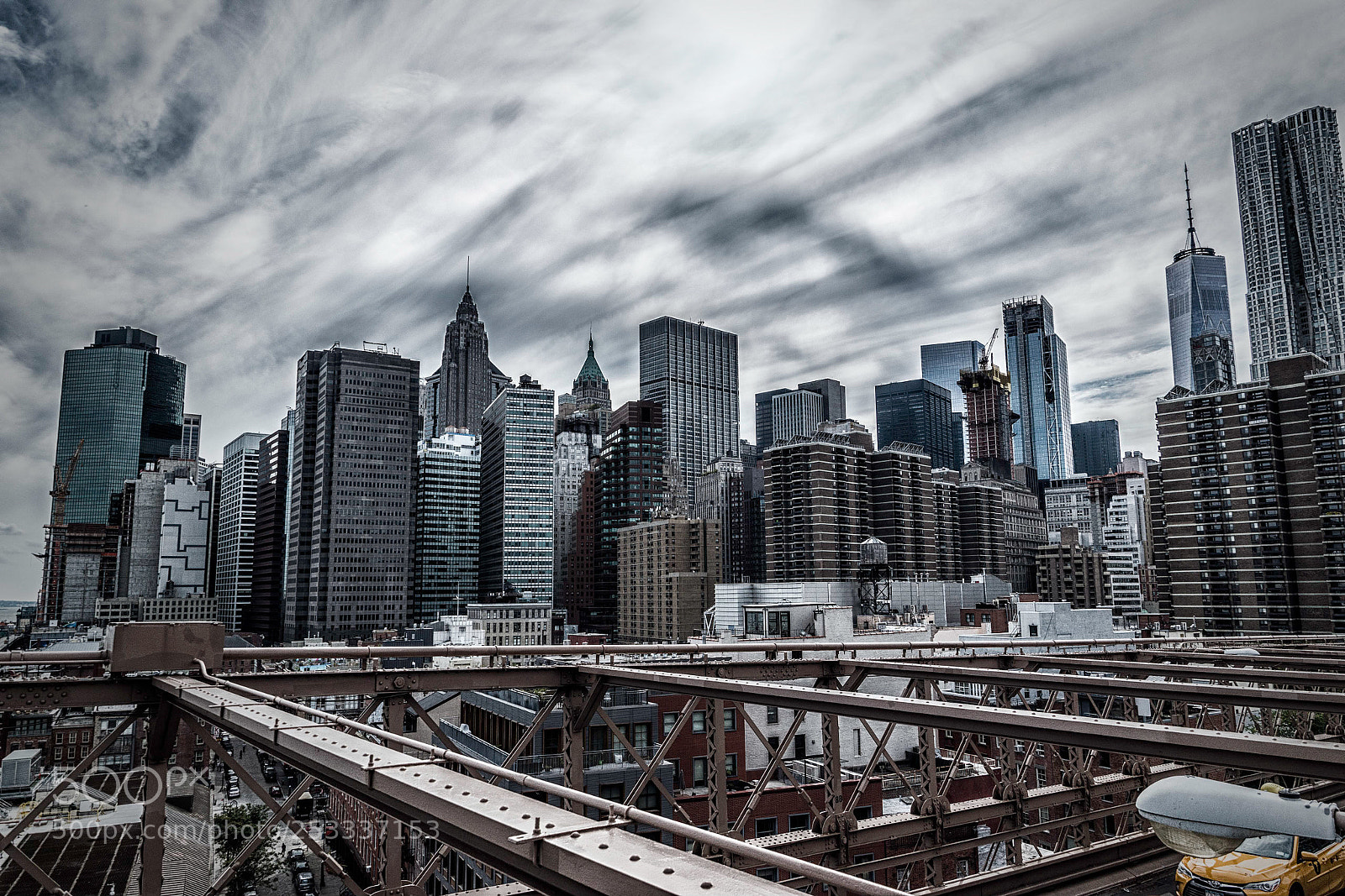 Nikon D5500 sample photo. Manhattan from brooklyn bridge photography