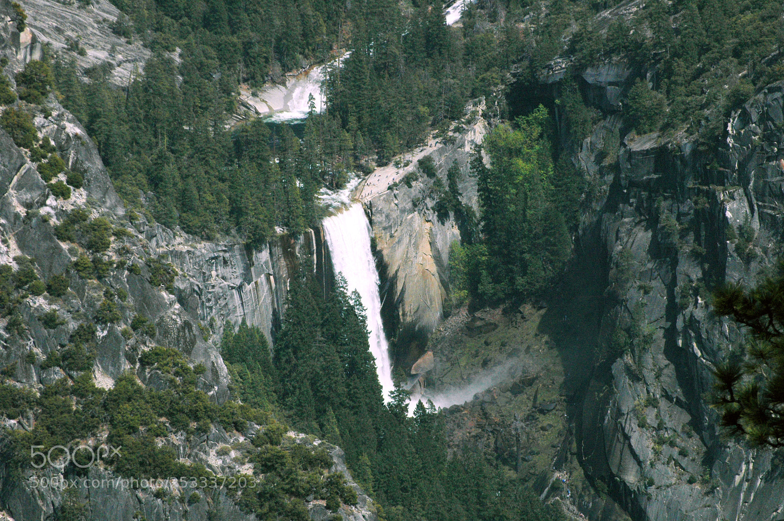 Nikon D70 sample photo. Vernal falls 3 photography