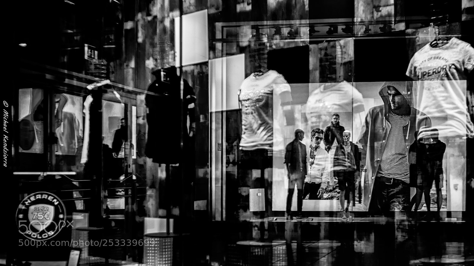 Sony a7 II sample photo. Shop window reflections photography