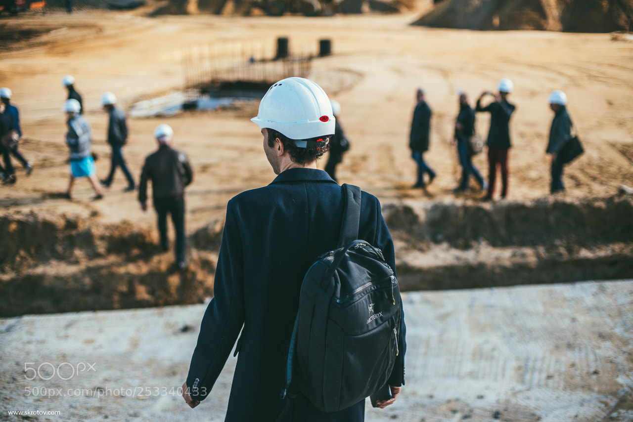 Nikon D800 sample photo. Zaryadie construction site in 2016 photography