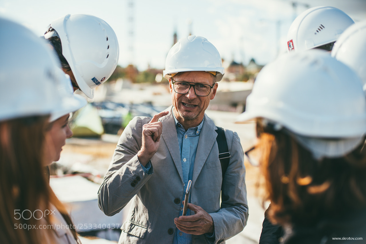 Nikon D800 sample photo. Zaryadie construction site in 2016 photography