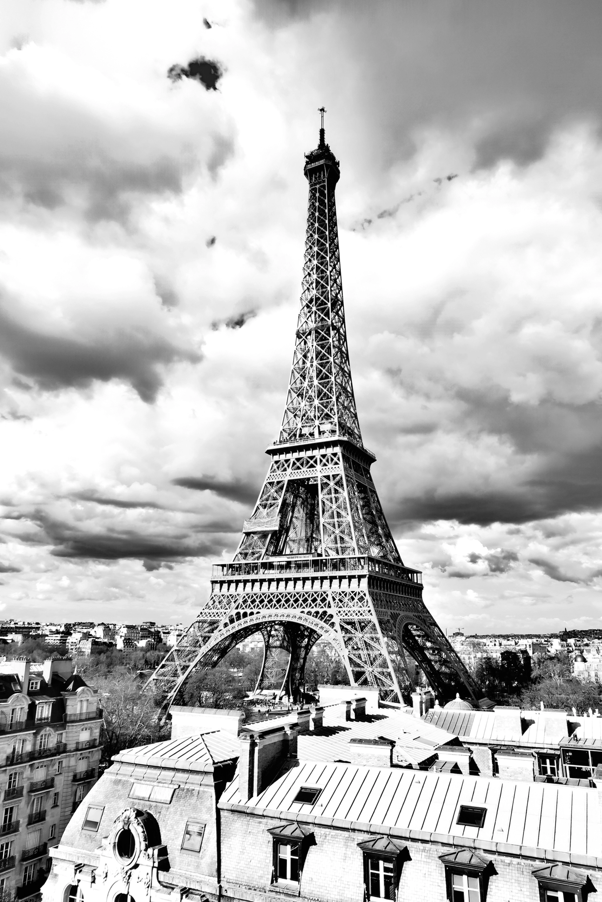 Canon PowerShot G1 X Mark II sample photo. Eiffel tower paris late afternoon from the 10th floor of the pullman hotel photography