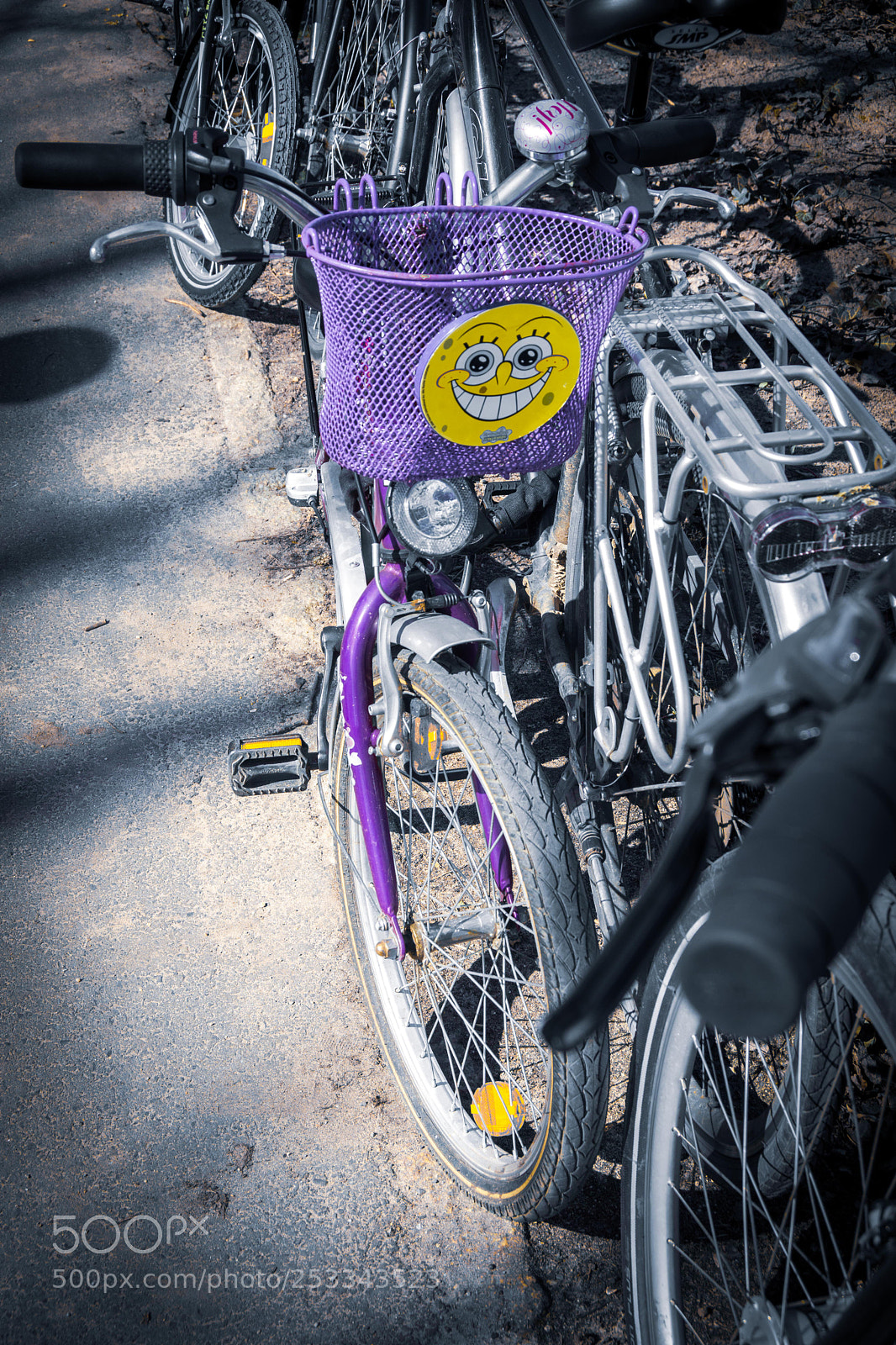 Nikon D7200 sample photo. Spongebob-fahrrad photography