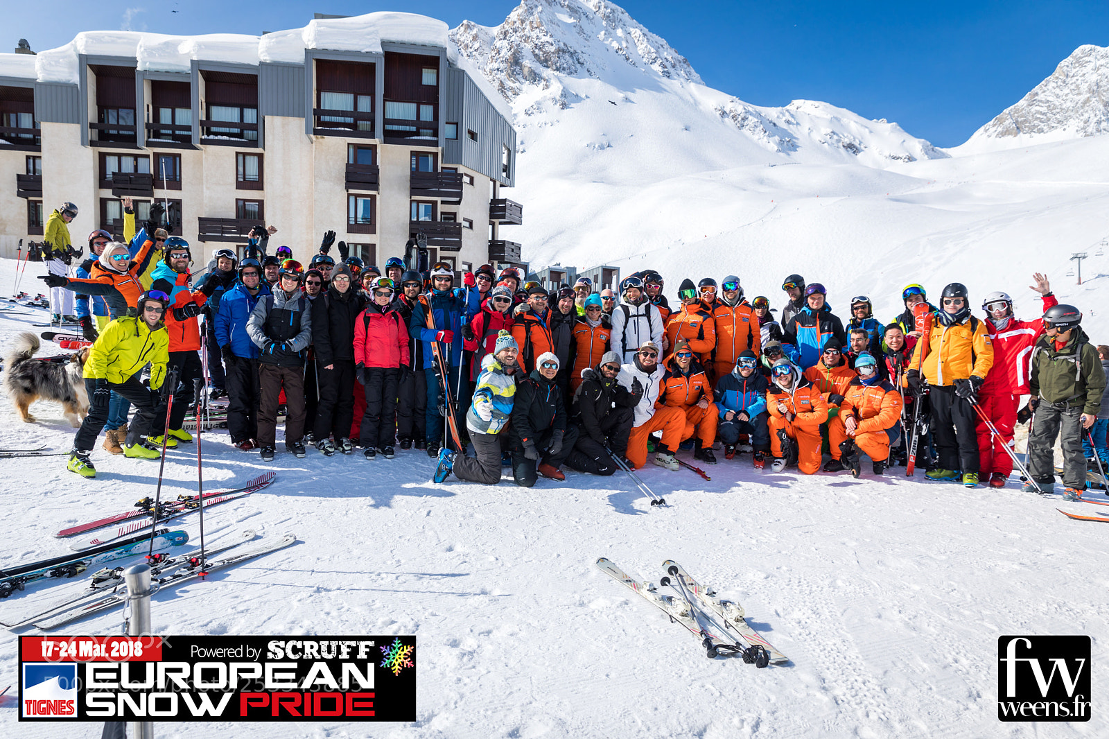 Canon EOS 5D Mark IV sample photo. European snow pride 2018 photography