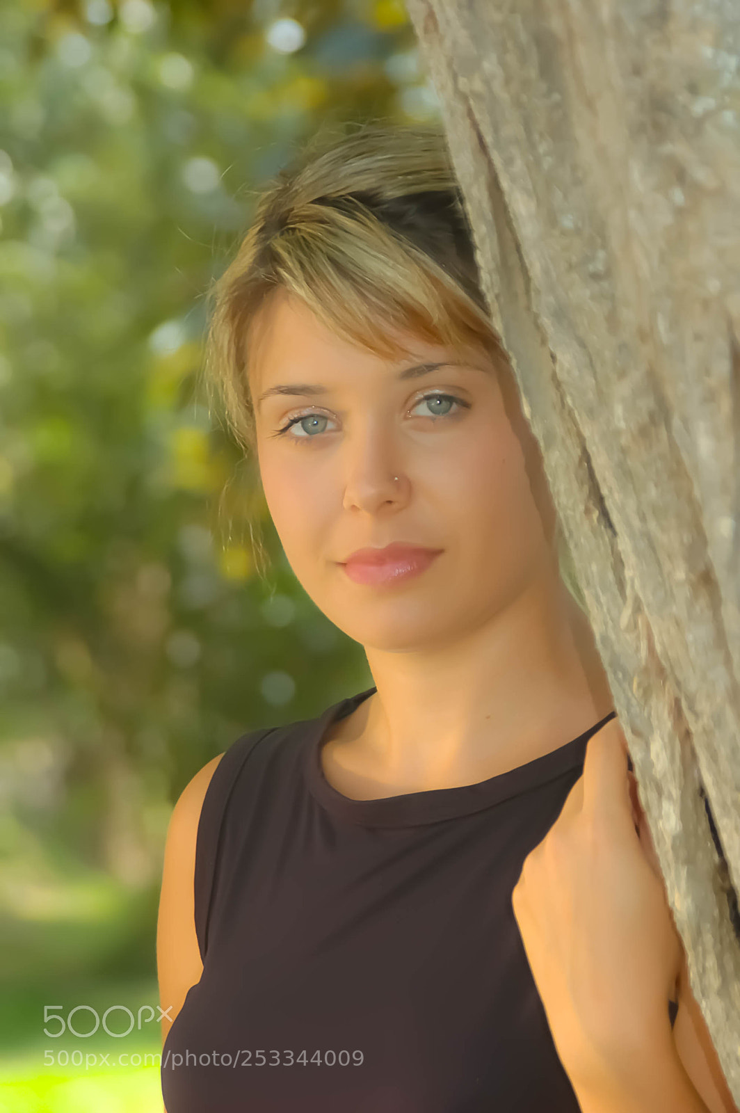 Nikon D50 sample photo. Girl photography