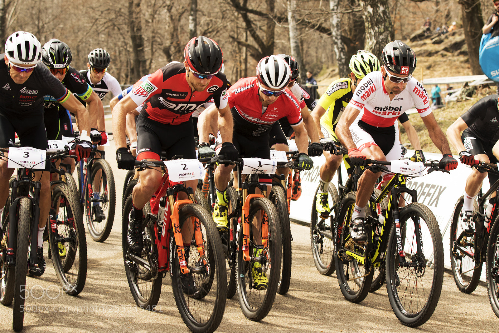 Canon EOS 7D Mark II sample photo. Mountainbike start rennen m photography