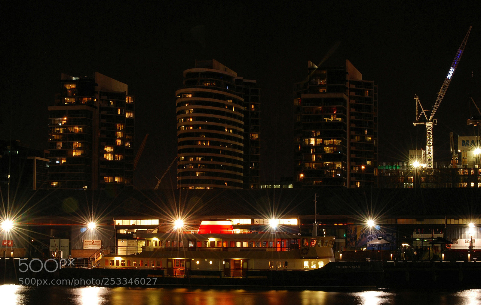 Nikon D40X sample photo. Docklands photography