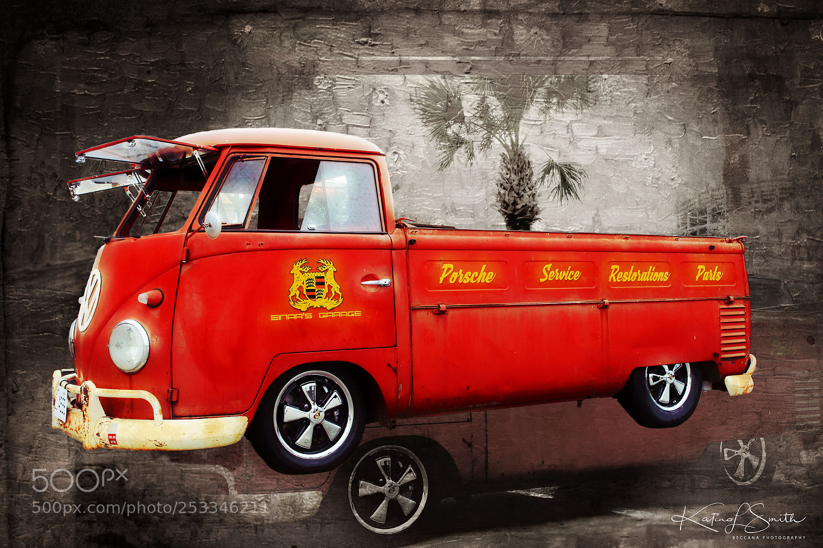 Canon EOS 7D Mark II sample photo. Vw truck photography