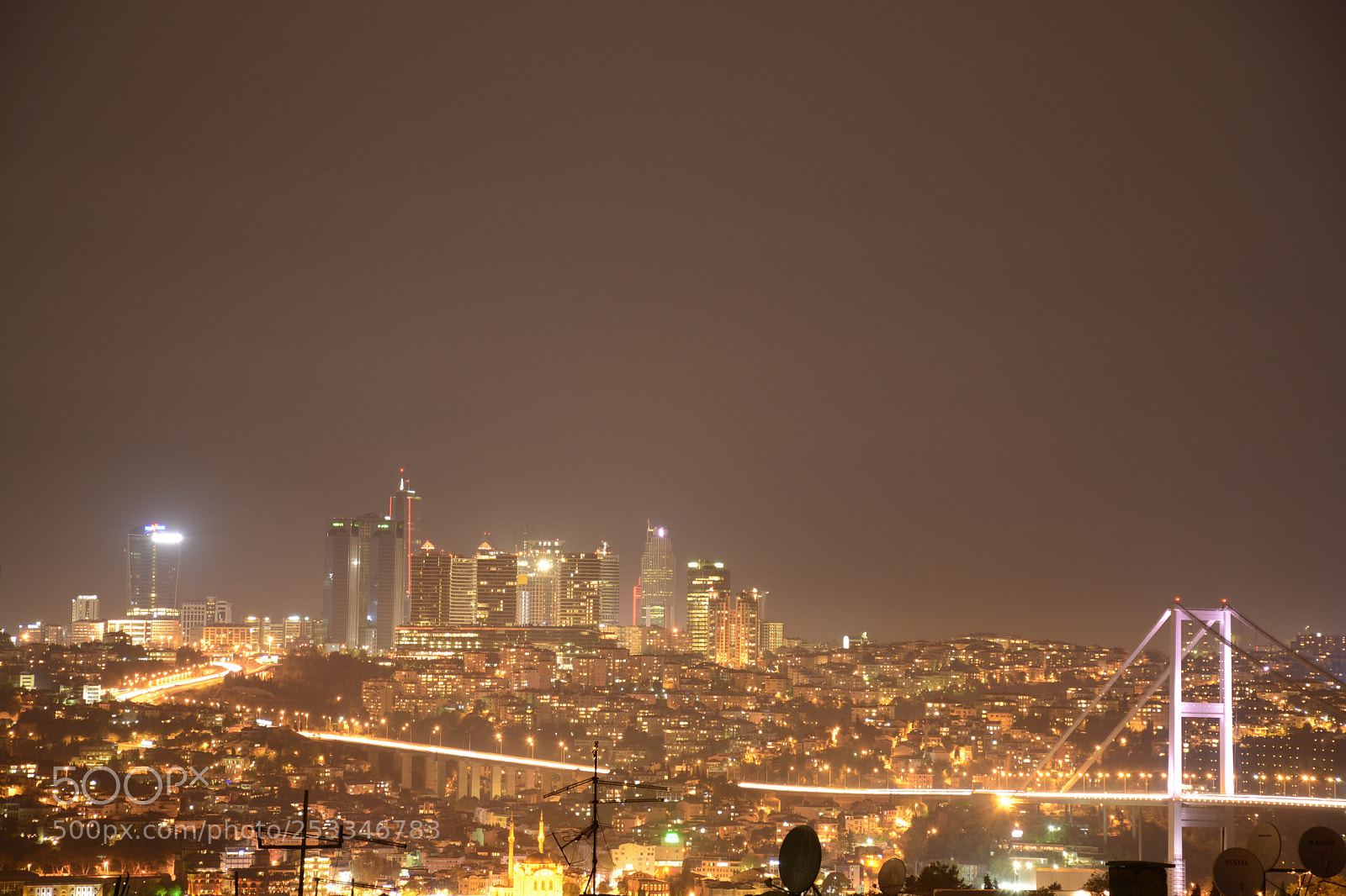 Nikon D7100 sample photo. City lights photography