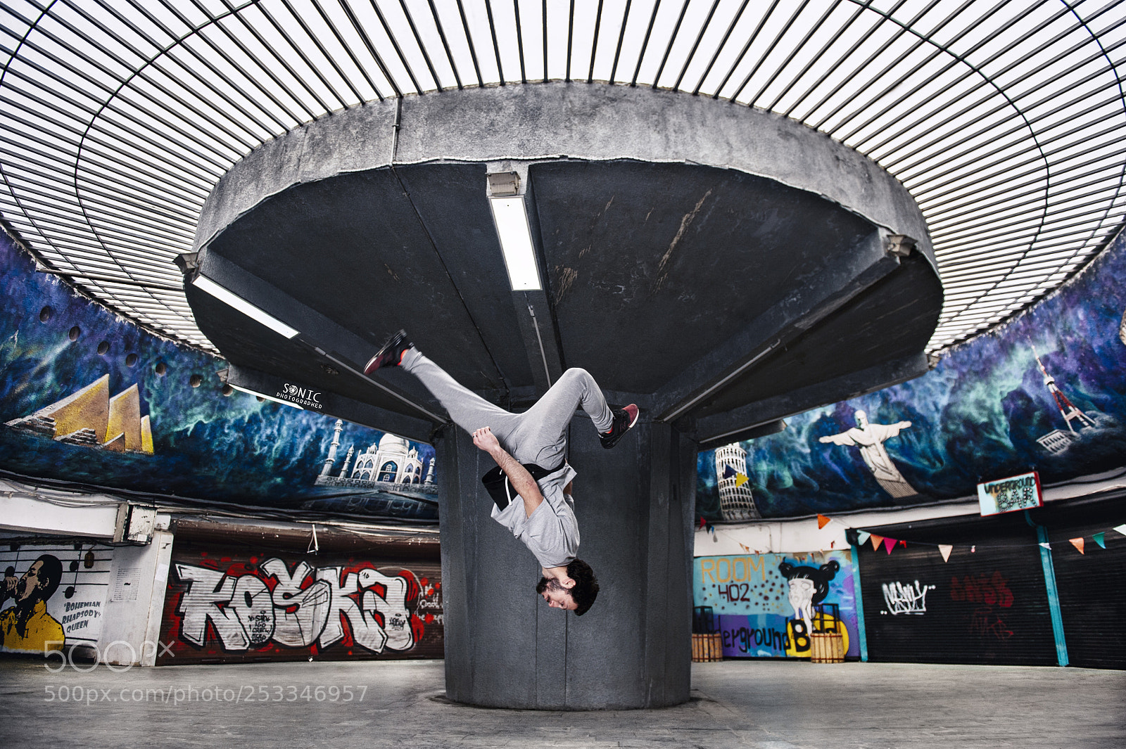 Nikon D700 sample photo. Parkour georgia - sonic photography