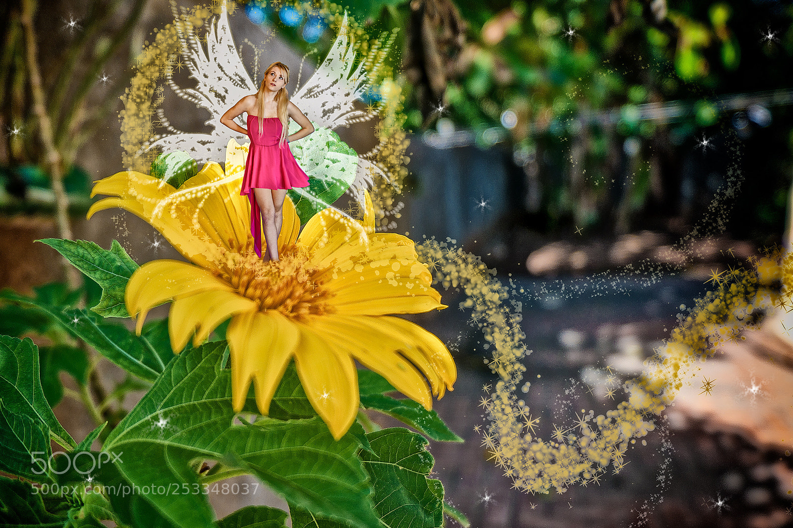 Fujifilm X-A1 sample photo. Fairy angelika photography