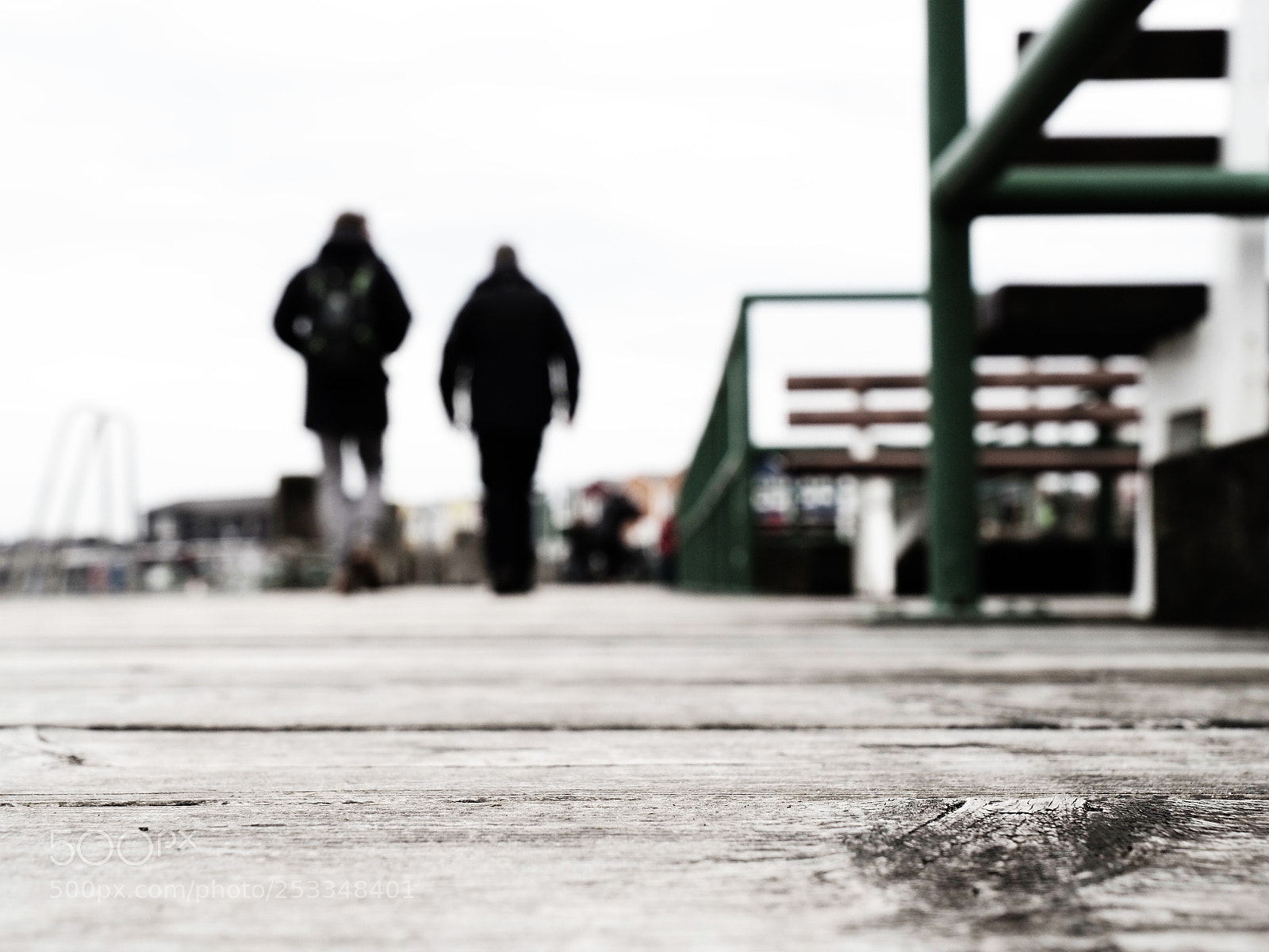 Olympus PEN-F sample photo. Pier photography