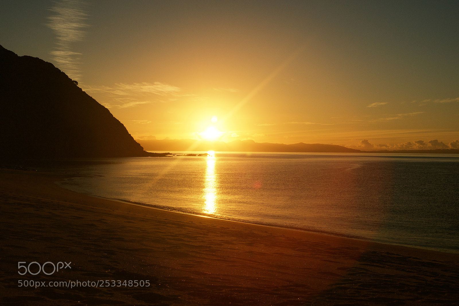 Nikon D800 sample photo. Shining sunset in new photography