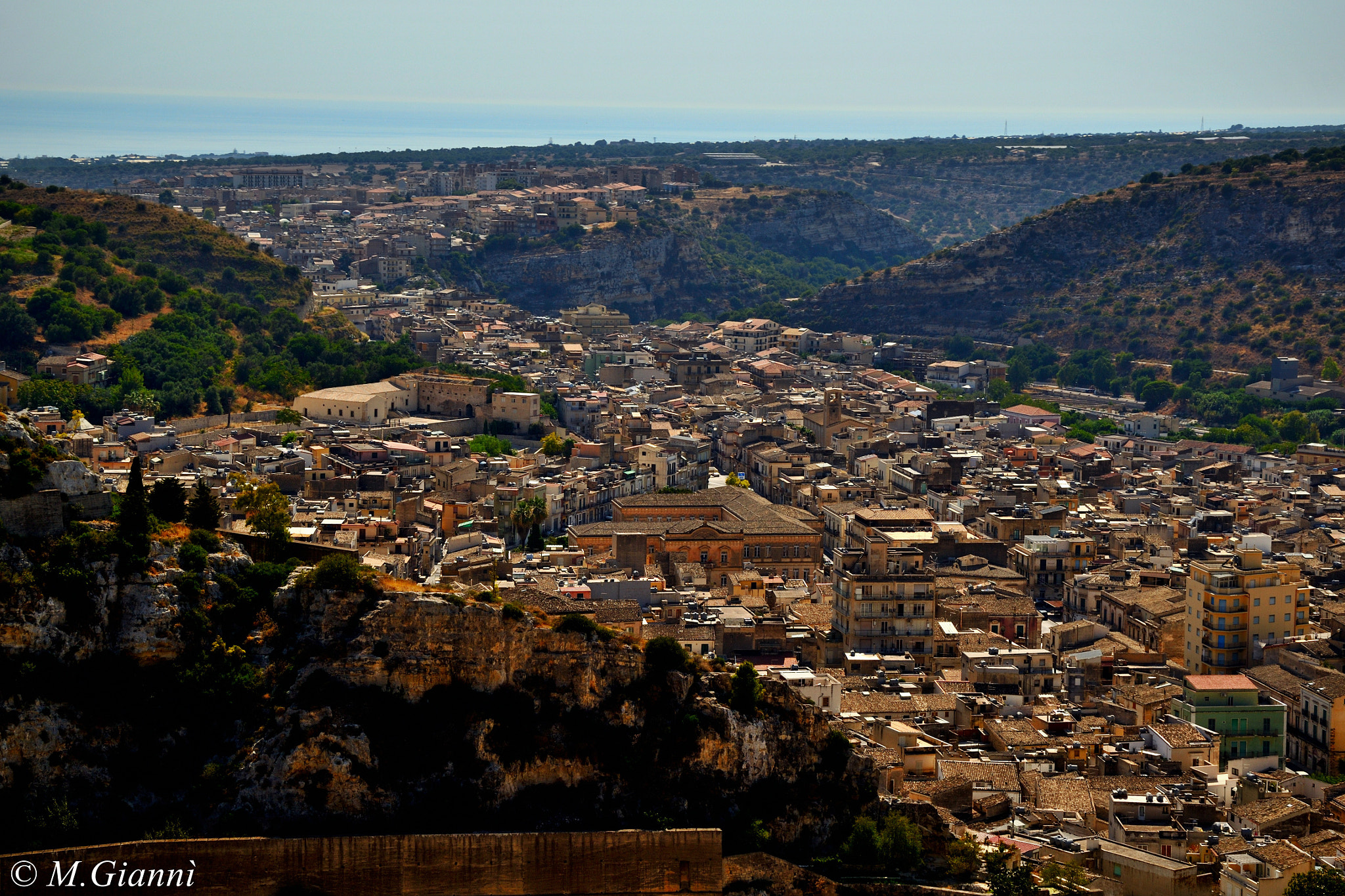 Nikon D3100 sample photo. Scicli panorama photography