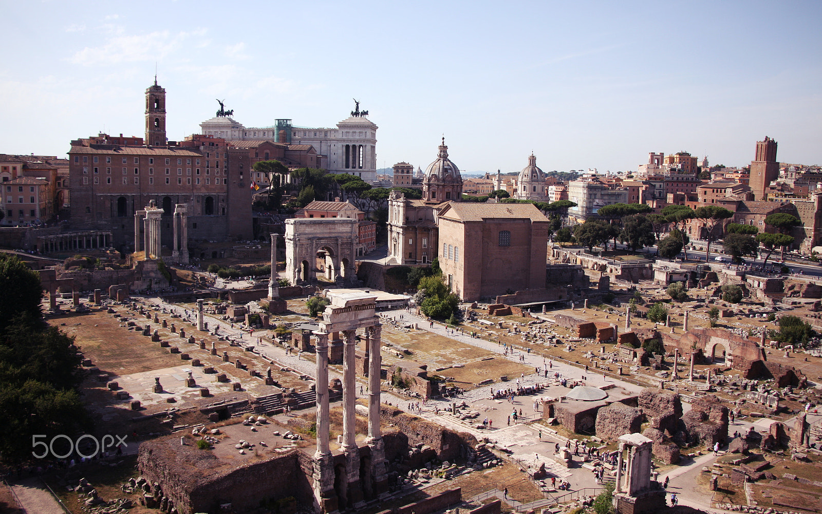 Canon EOS 500D (EOS Rebel T1i / EOS Kiss X3) sample photo. The roman forum photography