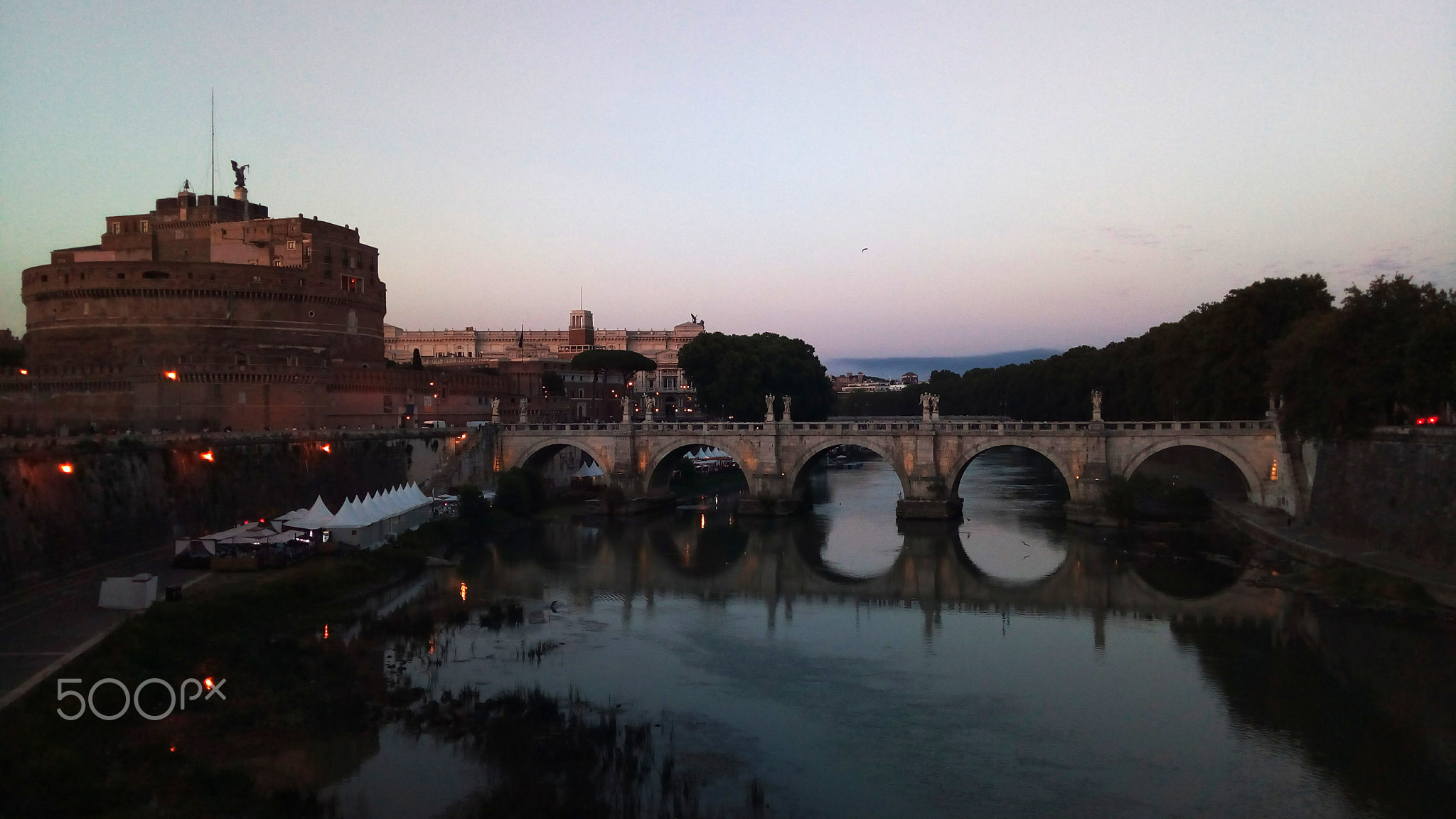 Castel Sant'Angelo at Sunset