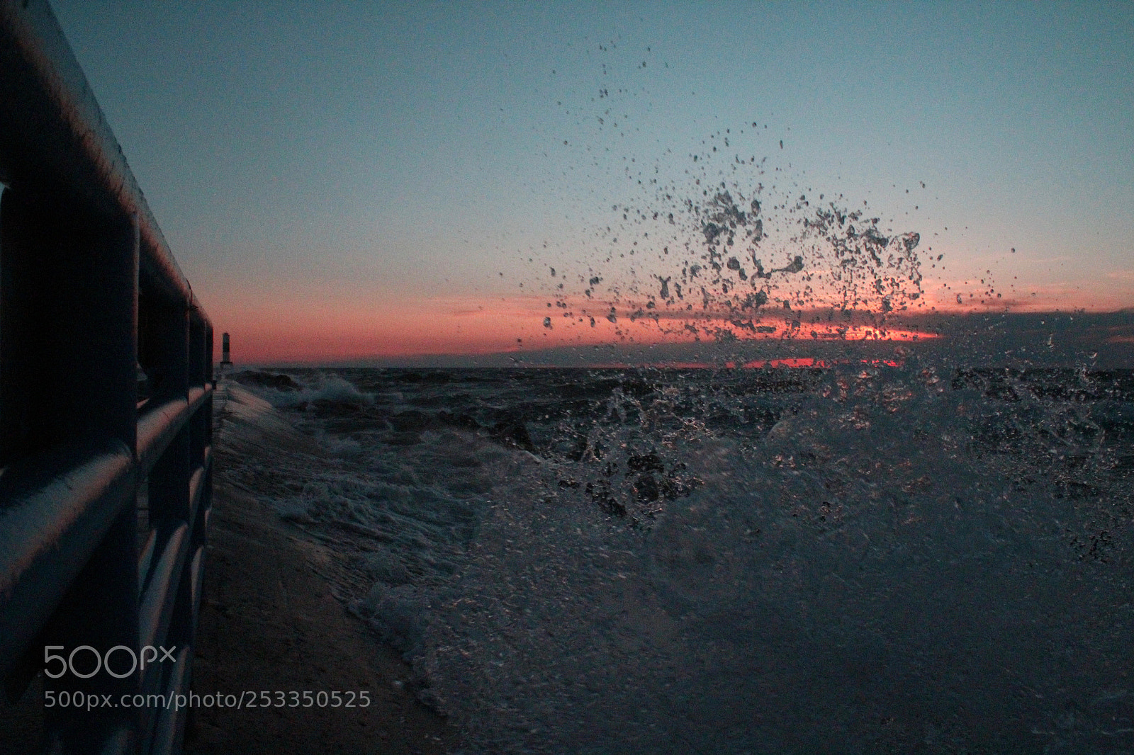 Canon EOS 1200D (EOS Rebel T5 / EOS Kiss X70 / EOS Hi) sample photo. Sunset water splash, lake photography