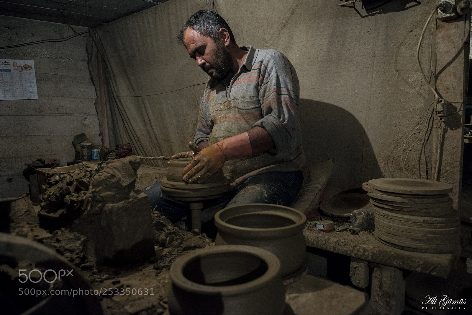Nikon D7100 sample photo. Potter photography
