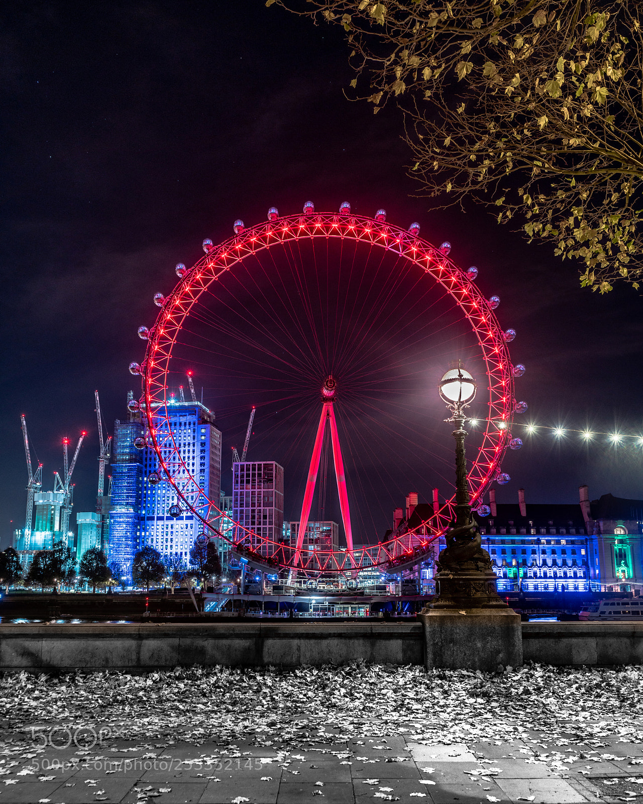 Sony a7R II sample photo. London eye photography