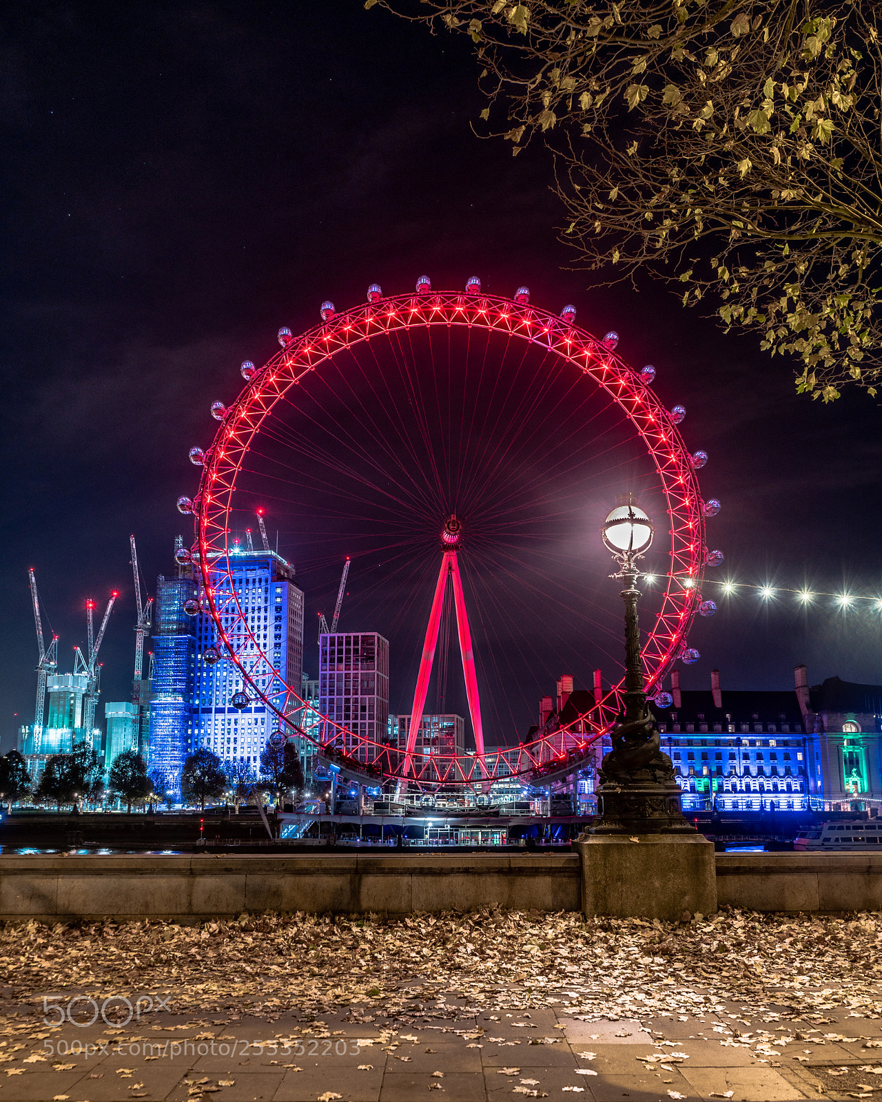 Sony a7R II sample photo. London eye photography