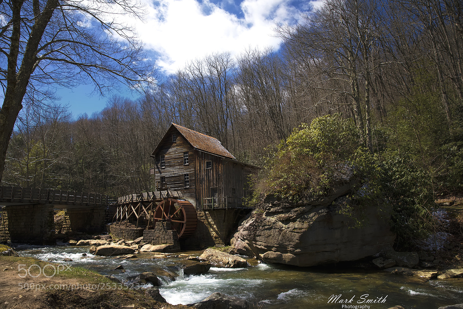 Canon EOS 5D Mark IV sample photo. Glade creek grist mill photography