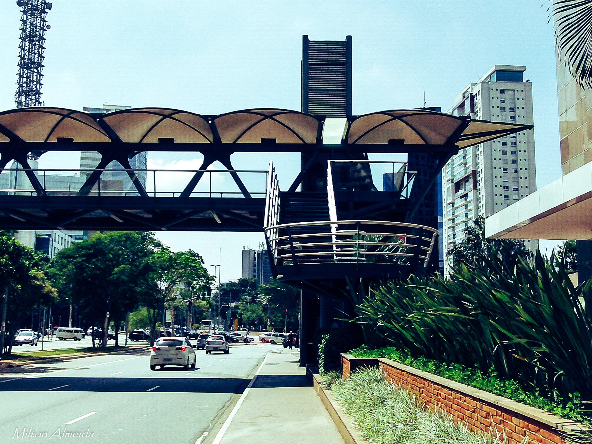 Kodak ZX1 POCKET VIDEO CAMERA sample photo. Walkway photography
