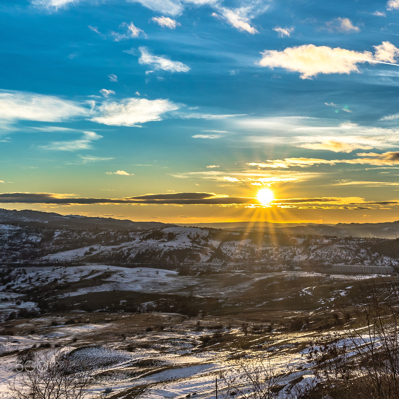 Sony a7R sample photo. Sunset in romania photography