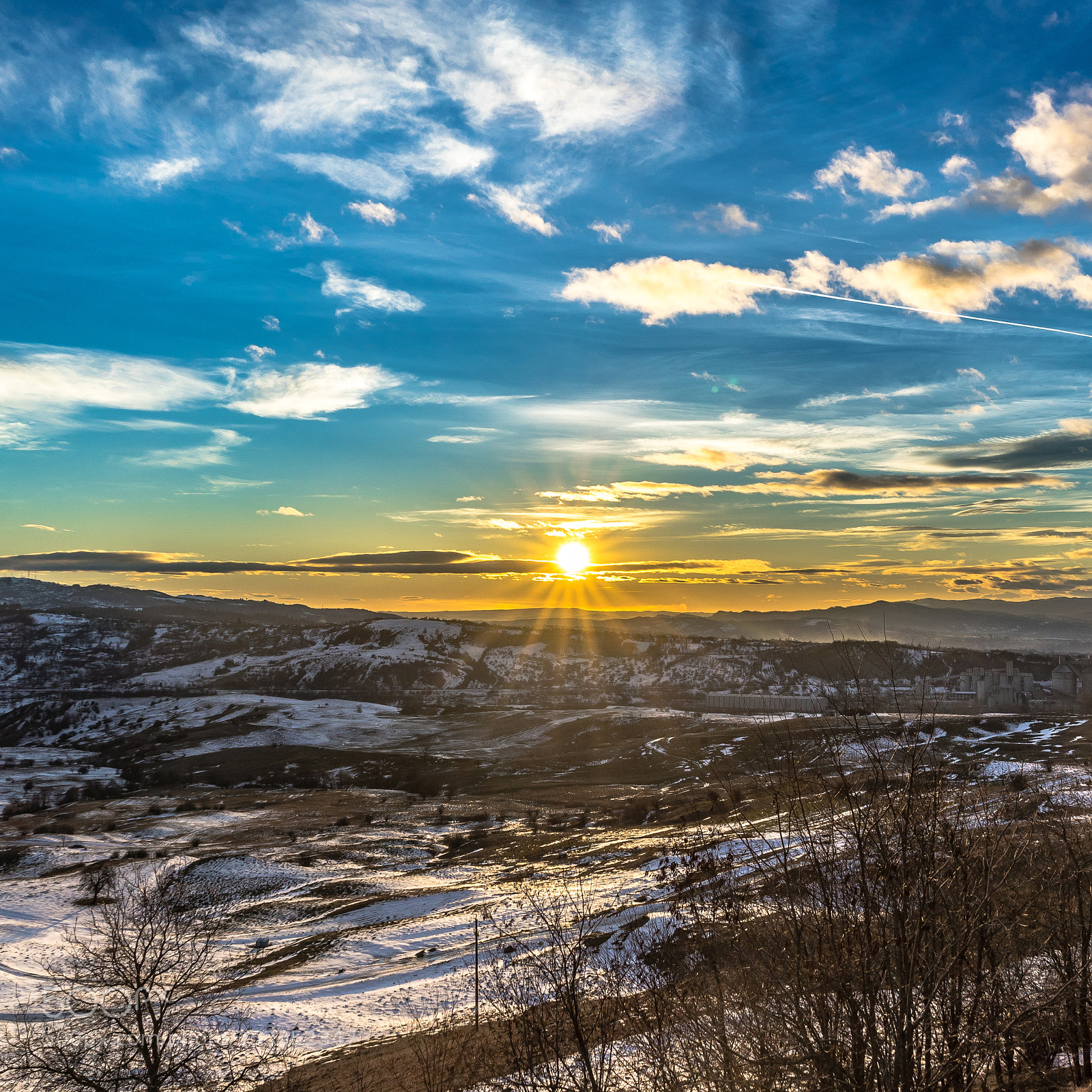 Sony a7R sample photo. Sunset in romania photography