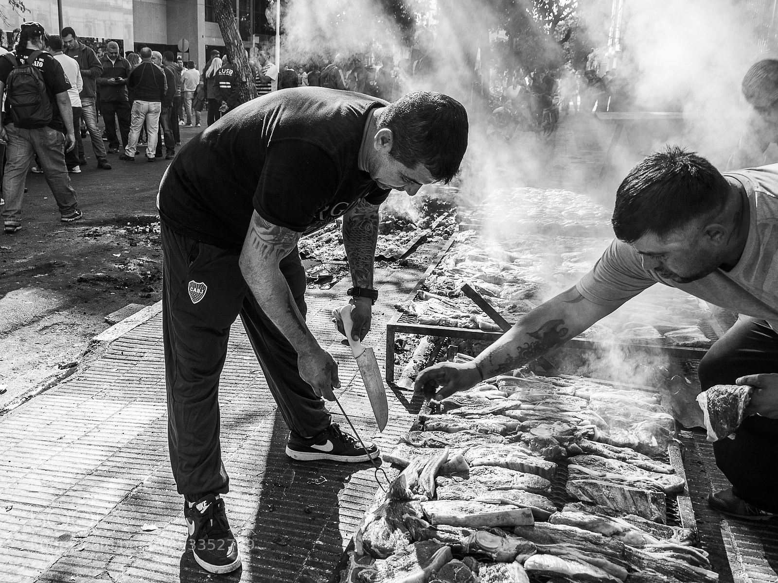 Nikon D7100 sample photo. Asado sindical photography