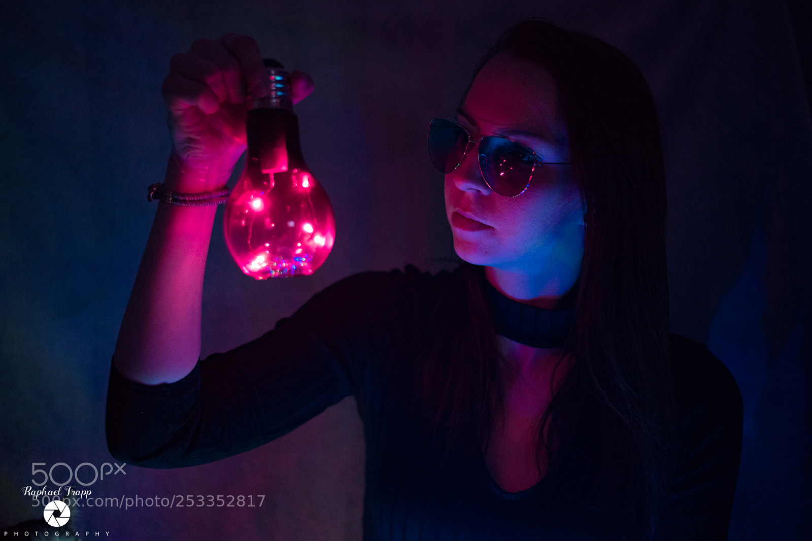 Nikon D850 sample photo. Pink and blue photography