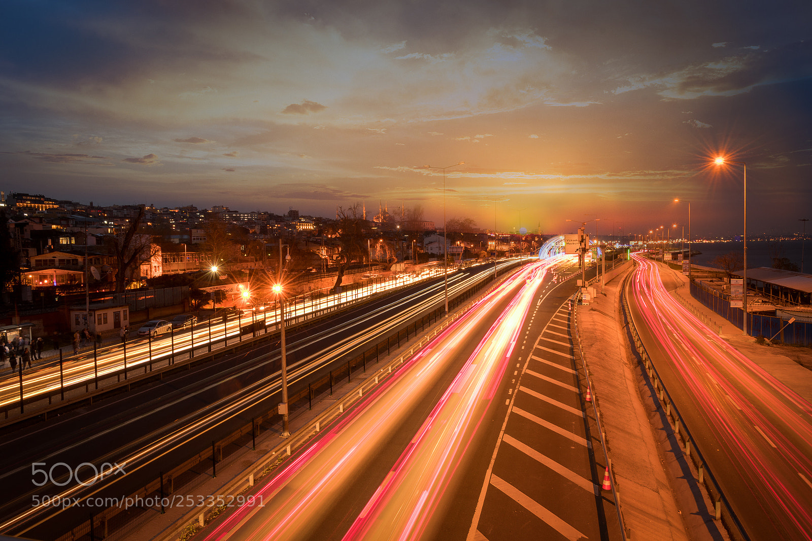 Nikon D500 sample photo. Sunset in istanbul 2 photography