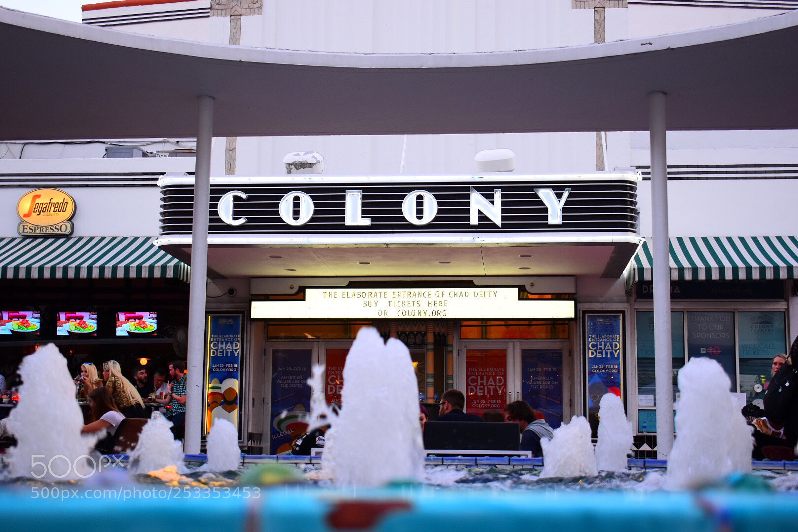 Nikon D5500 sample photo. Colony theater  photography