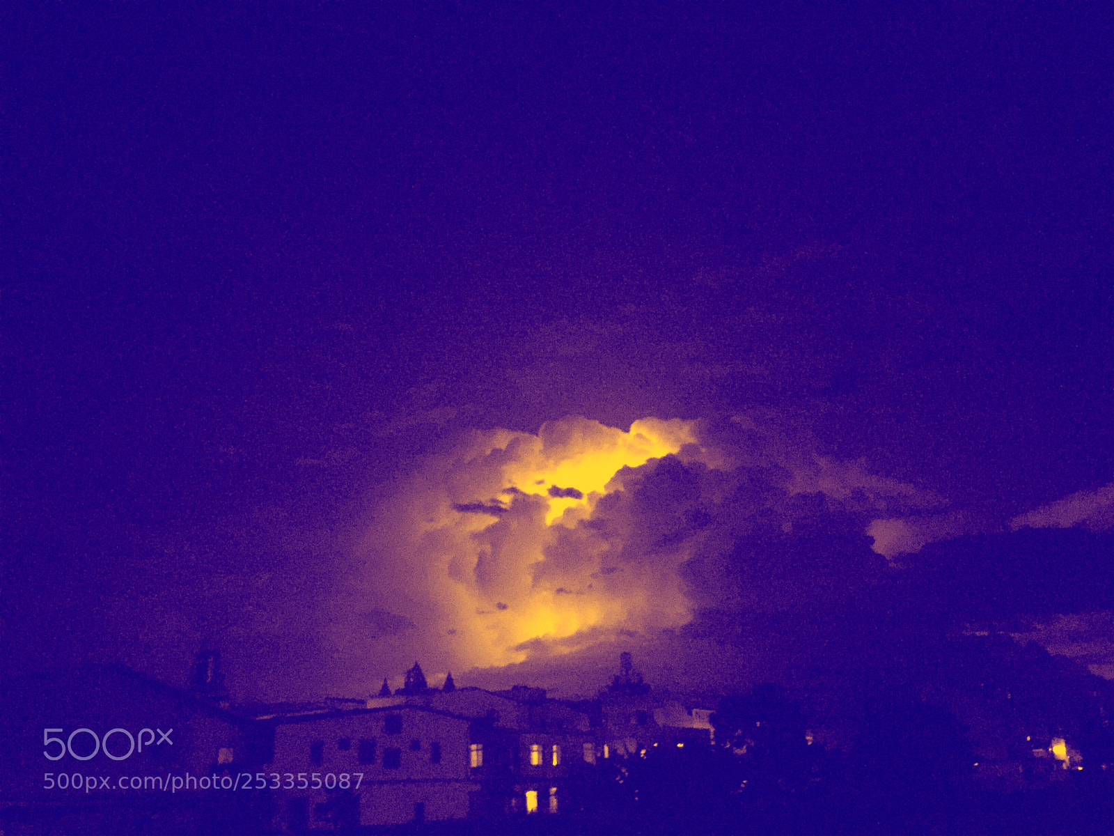 Apple iPhone 6 sample photo. Crazy lightning  photography
