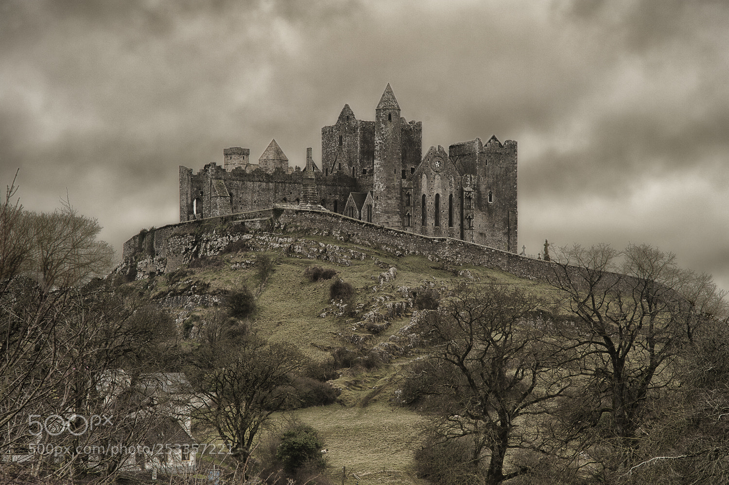 Nikon D700 sample photo. Rock of cashel photography