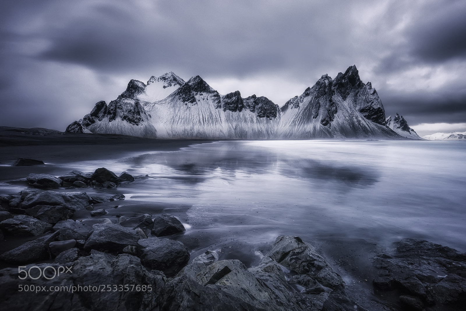 Nikon D810 sample photo. Stokksnes blue photography